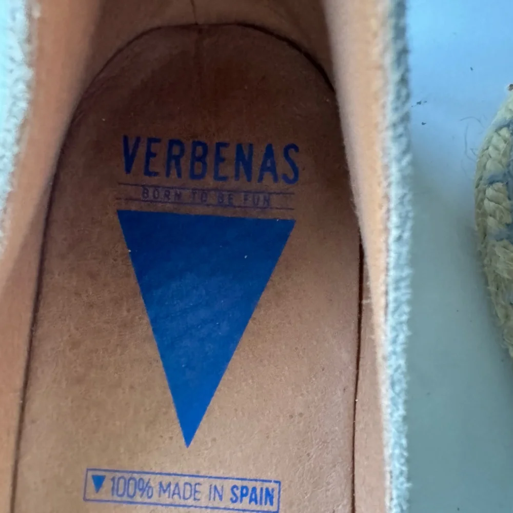 Verbenas Carmen Womens 42 EU Shoes Gray Suede Leather Espadrille Flat Sandals - Picture 8 of 12